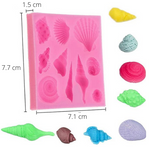 3d mermaid tail silicone molds conch
