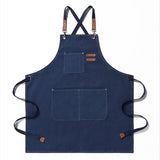 chef  bbq grill apron onesize / blue