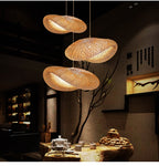 bamboo pendant kitchen lights