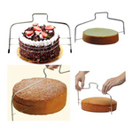 stainless steel adjustable wire cake cutter