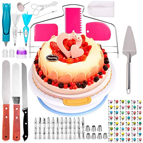 124pcs/set cake decorating tools
