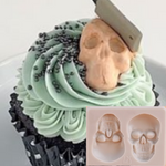 3d  skull baking molds