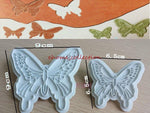 2 pcs/set butterfly baking mold