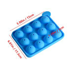 8 /12 units holes round ball molds 12 units mould / round