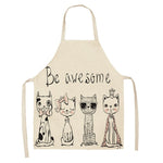 kitchen apron "awesome cats" default title