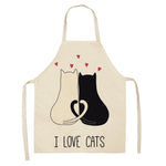 kitchen apron "cats in love" default title
