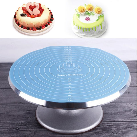rotating cake stand