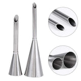 4 pcs/set eclair puff nozzle stainless steel