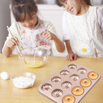 12 holes non-stick donuts pan